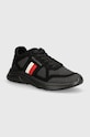 Tommy Hilfiger sneakersy MODERN RUNNER KNIT EVO ESS Planet friendly czarny FM0FM05245