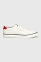 Tommy Hilfiger sneakersy TH HI VULC LOW CORE SEASONAL FM0FM05110 biały AW24