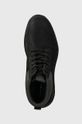Tommy Hilfiger pantofi HILIFGER NUBUCK HYBRID CHUKKA negru FM0FM05108