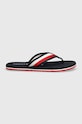Tommy Hilfiger slapi COPRORATE HILFIGER BEACH SANDAL FM0FM05094 bleumarin AW24