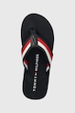 Încălțăminte Tommy Hilfiger slapi COPRORATE HILFIGER BEACH SANDAL FM0FM05094 bleumarin