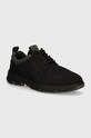 Замшевые кроссовки Tommy Hilfiger HILFIGER NUBUCK MIX HYBRID SHOE низкая чёрный FM0FM05092