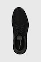 Tommy Hilfiger sneakers in camoscio HILFIGER NUBUCK MIX HYBRID SHOE nero FM0FM05092