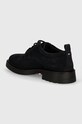 Obuwie Tommy Hilfiger półbuty zamszowe LIGHT HILFIGER LWT SUEDE SHOE FM0FM05088 granatowy