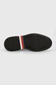 Tommy Hilfiger półbuty zamszowe LIGHT HILFIGER LWT SUEDE SHOE FM0FM05088 granatowy