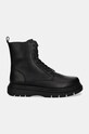 Armani Exchange buty skórzane XUM018.XV874.00002 czarny AW24