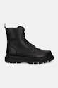Armani Exchange ghete de piele XUM018.XV874.00002 negru AW24