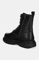 Încălțăminte Armani Exchange ghete de piele XUM018.XV874.00002 negru