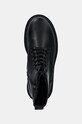 Armani Exchange buty skórzane czarny XUM018.XV874.00002