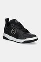 Philipp Plein sneakers din piele Croco Lo-Top mic de statură negru MSC3959.PLE005N.02
