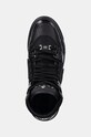 Philipp Plein sneakers din piele Hi-Top Hexagon negru MSC4012.PLE010N.0202