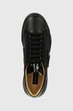 Philipp Plein sneakers din piele Hexagon Phantom Kicks negru USC0565.PLE025N.0202