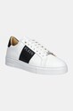 Philipp Plein sneakers din piele Nappa Lo-Top mic de statură alb USC0657.PLE010N.0102