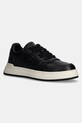 Liu Jo sneakersy skórzane BOY 01 niska czarny 7G4009PX11222222