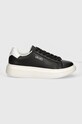 Liu Jo bőr sportcipő BIG 01 7B4027PX47400054 fekete AW24