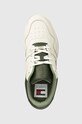 Tommy Jeans sneakers TJM BASKET LEATHER verde EM0EM01434
