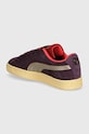 Încălțăminte Puma sneakers din piele intoarsă Suede Play Paris 398190 burgundia