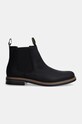 Barbour cizme chelsea din nubuc Farsley MFO0244BK11 negru AW24