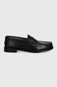 Paul Smith mocassini in pelle M1S.LID05.NLEA nero AW24