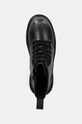 Guess bocanci de piele PALERMO BOOT negru FMFPAL.ELE11.BLACK