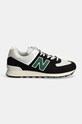 New Balance 574 Black White Marsh Green U574RBG black AW24