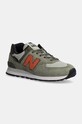 Αθλητικά New Balance 574 υφασμάτινο πράσινο U574SOC