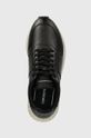 Kožne tenisice Emporio Armani crna X4X639.XD382.00002