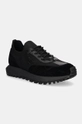 Emporio Armani sneakers pelle scamosciata nero X4X659.XR105.K001