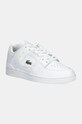 Lacoste sneakers Court Cage faux grain leather white 48SMA0016