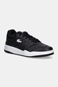 Lacoste sneakersy Lineshot tekstylny czarny 48SMA0025