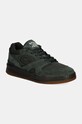 Кожаные кроссовки Lacoste Lineshot замш зелёный 48SMA0026