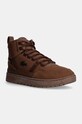 Lacoste sneakers T-Clip Winter Mid textil maro 48SMA0040