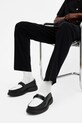 AllSaints mokasyny skórzane Gibbs Chain Loafer M011FB