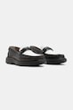 AllSaints mocasini de piele Gibbs Chain Loafer M011FB negru AW24