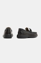 Кожени мокасини AllSaints Gibbs Chain Loafer M011FB черен