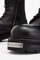 Обувки Кожени обувки AllSaints Hank Boot M004FB черен