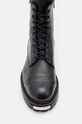 AllSaints scarpe in pelle Hank Boot nero M004FB