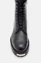 Кожени обувки AllSaints Hank Boot черен M004FB
