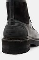Шкіряні черевики AllSaints Hank чорний M018FB
