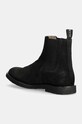 Παπούτσια Σουέτ μπότες τσέλσι AllSaints Rhett Suede Boot M046FB μαύρο