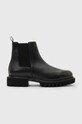 AllSaints ghete chelsea de piele VINCE BOOT casual negru M050FB