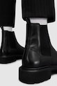 Кожаные полусапоги AllSaints VINCE BOOT M050FB чёрный
