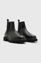 Кожаные полусапоги AllSaints VINCE BOOT M050FB чёрный AW25