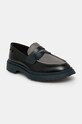 Δερμάτινα μοκασίνια Camper TWS K100633.035 μαύρο AW24