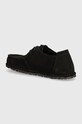 Încălțăminte Birkenstock pantofi de piele intoarsa Utti Lace 1028597 negru