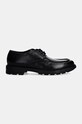 Baldinini pantofi de piele U5B109P1SPAZ.0000 negru AW24