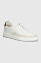 Tenisice Filling Pieces Mondo Squash Tag zrnata koža bijela 56425651138