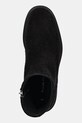 Cipele od brušene kože Filling Pieces Western Chelsea Suede crna 77922791861