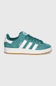 adidas Originals sneakers din piele intoarsă Campus 00s ID1437 verde AW24