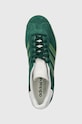 adidas Originals sneakersy zamszowe Gazelle 00s zielony IG2096